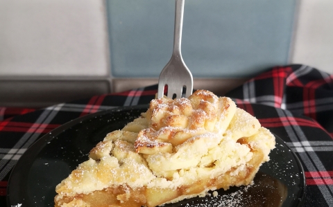 Glutén és laktózmentes almás pite