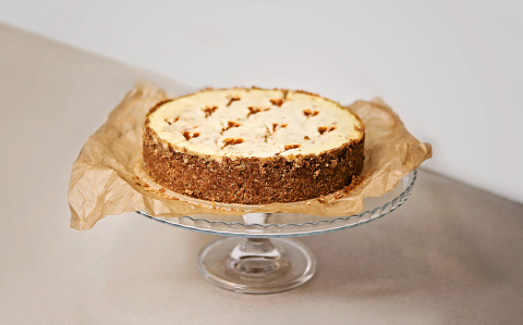Madártej torta totuval