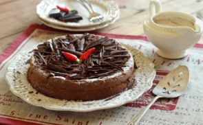 Chilis csokoládétorta