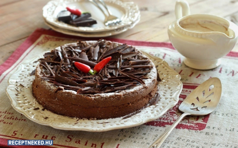 Chilis csokoládétorta