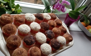 Bögrés kürtőskalács muffin nutellával töltve