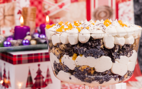 Mákos guba trifle