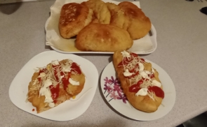 Töltött lángos
