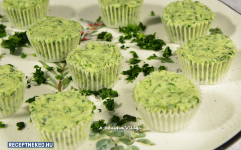 Medvehagymás pesto és vaj