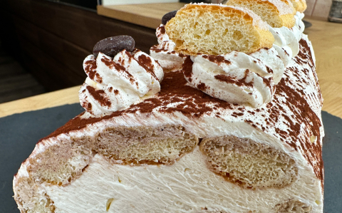 Tiramisu rolád