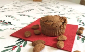 Gluténmentes, tejmentes mandulás muffin
