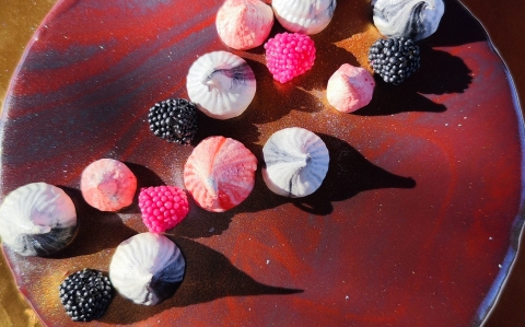 Vörösáfonyás mousse