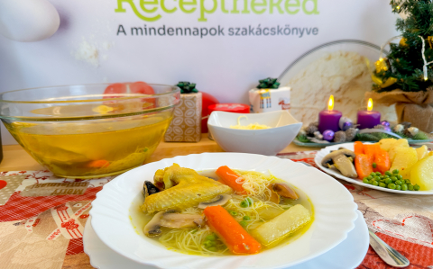 Újházi tyúkhúsleves