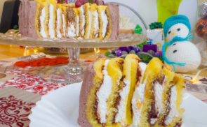 Karácsonyi spiráltorta