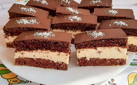 Kókuszos kinder tejszelet