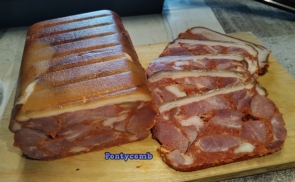 Csülöksonka (házilag)
