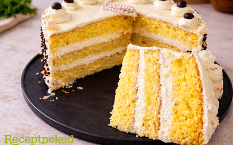 Citromkrémes torta