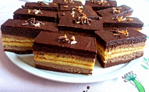 Praliné szelet