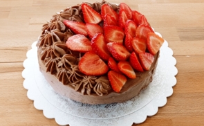 Csokis-nutellás torta