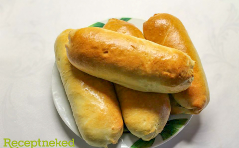 Hot-dog sütőben sütve