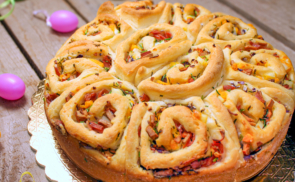 Sós csiga torta