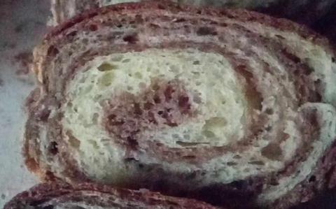 Karobporos tarka kalács