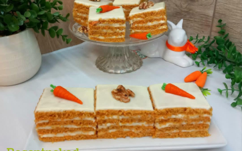 Répatorta mascarponés krémmel