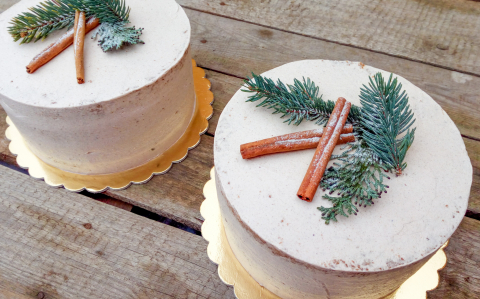 Fahéjas mascarponés torta