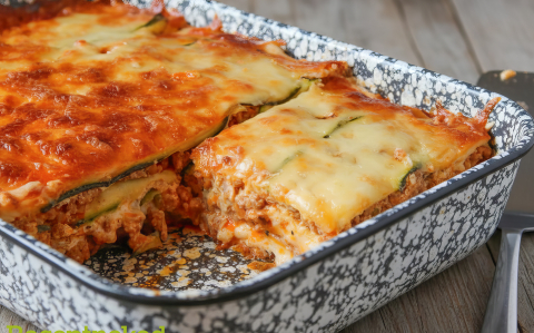 Cukkini lasagne