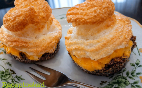 Mákos guba muffin
